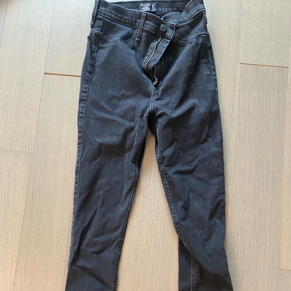 Abercrombie & Fitch Black Skinny Jeans